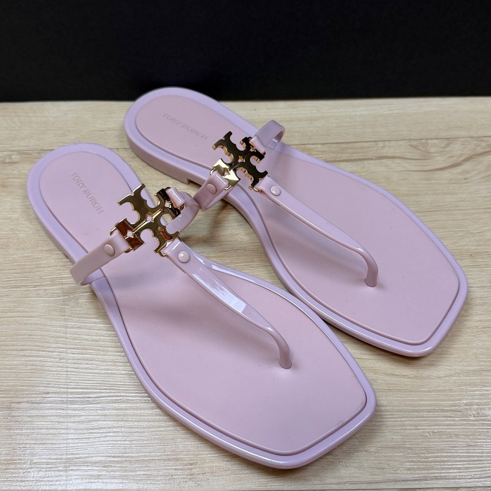 Tory Burch Roxanne Jelly Thong Sandals, SIZE 9 US